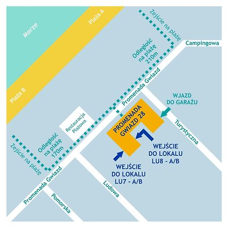 Mojemiedzyzdroje Lu 7A - Luksusowy Apartament 100 Metrow Od Morza Esterno foto